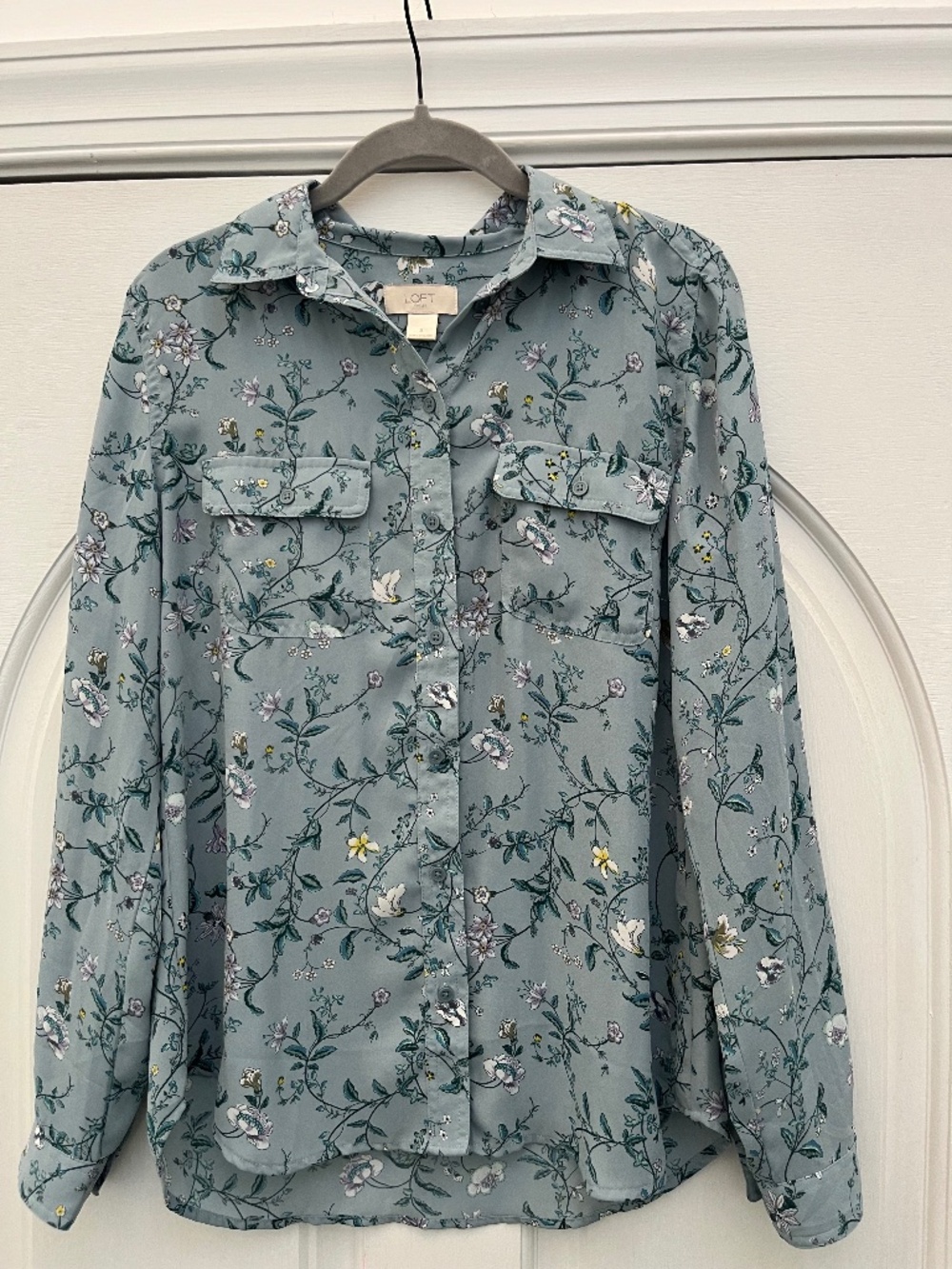 Loft - Pretty Blue Blouse (S)